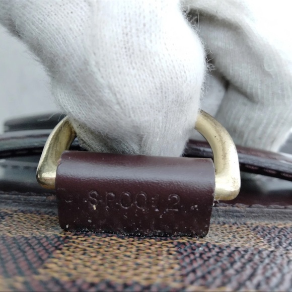 ❌❌SOLD❌❌AUTH Louis Vuitton LV Travel Bag Suitcase Pegas 55 Brown Ebene Damier - Picture 9 of 9